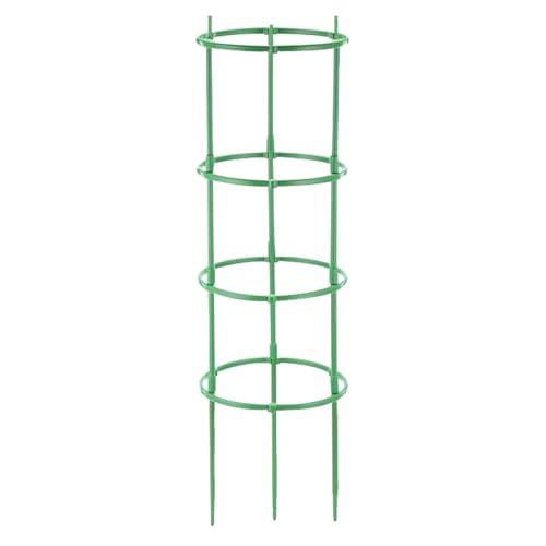 Samuliy Jaulas de pepino para macetas, jaula ergonómica multiusos para tomates, enrejado de pepino verde, jaulas de plantas fáciles de usar para pimientos, berenjenas, uvas