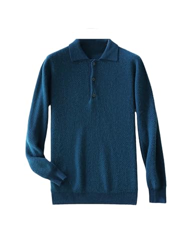 Men's Wool Warm Sweater Winter Knitted Top Casual Loose Pullover Men Jumper