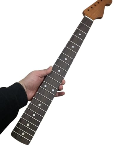 Manche érable rôti guitare électrique 21 frettes et touche bois de rose