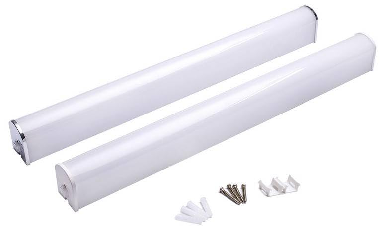 BARCELONA LED - Aplique de Baño LED 15W 60cm– Luz Blanca Neutra, 1200lm, IP44 Resistente al Agua – Iluminación Moderna y Eficiente para Espejo de Baño, Mueble o Pared