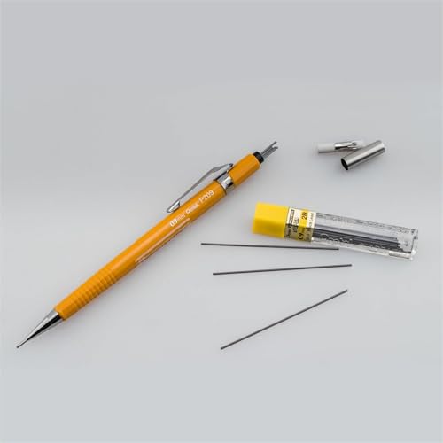 Image of Pentel Sharp Automatic Drafting Pencil - 0.9 mm, Yellow