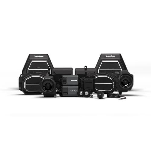 Rockford Fosgate 18WRNGLER-STG5 All-in-One 1,800-Watt Audio System Kit for Select 2018-2023 Jeep Wrangler JL
