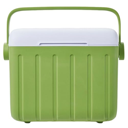 Dopsyesn Caja Fría,Caja Térmica Aislada 6L para Exteriores | Caja Fría con Bolsa De Hielo para Camping Viajes Comida Pescado Playa Picnic Obra Excursión En Coche Y Leche Materna