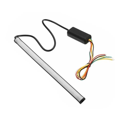 Clignotant et feu de freinage de moto sous forme de bande arrière LED flexible