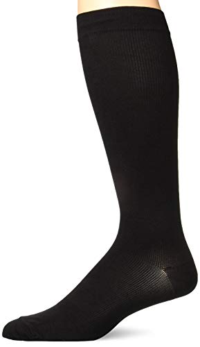 Blue Jay An Elite Healthcare Brand Dress Socks for Men |Improved Performance & Speedy Recovery| Helps with blood & oxygen circulation|Medical Benefits |Spandex and Nylon Blend | 20-30 mmHg (Black)