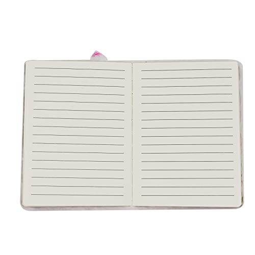 Women Girls Plush Notebook Magic Diary Cute Cartoon Tie Dye Fluffy Travel Journal With Sequin Bowknot #TOP4