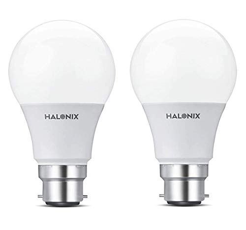 Image of Halonix Astron Plus Base B22 12-Watt LED Bulb (Pack of 2, Cool Day Light)