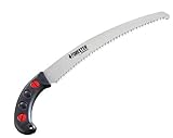 Forester Platinum SCHFP Professional Series Curved Blade Hand Saw with Scabbard, 330mm With 13' Curved Blade
