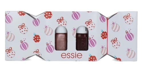 Essie Xmas Cracker 2pc Mini Gift Set - Bordeaux-Penny Talk