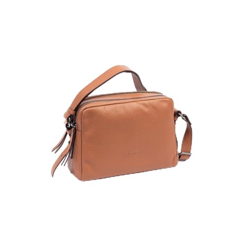 Sac en cuir MATTIES floater grand sac à main femme en cuir marron