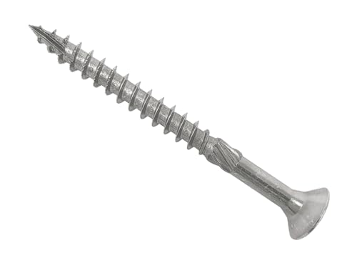 Vis extérieures Forgefix 6x90mm Pozi antirouille pour bois de terrasse