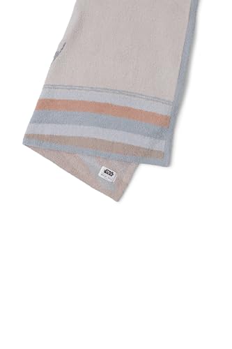 Image of Barefoot Dreams CozyChic Star Wars Galactic Stroller Blanket, Moonwater Multi, 30 inchx40 inch