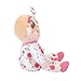 Douglas Vera Floral Soft Baby Doll – Soft & Cuddly First Doll for Babies, Infants & Toddlers - 10-inch Sitting and 13-inch Overall Size