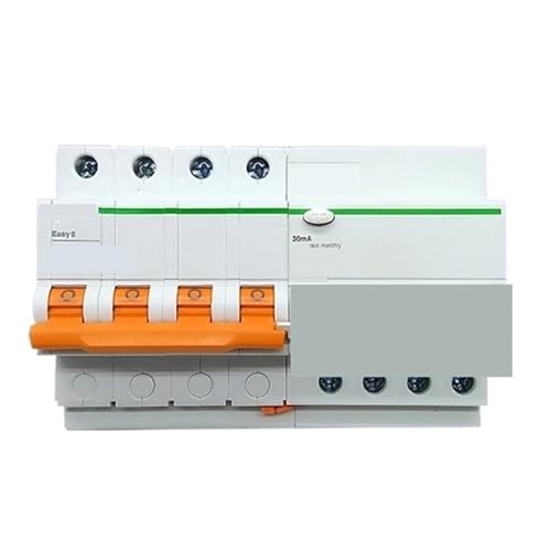 Disjoncteur de protection contre les fuites d air EA9RN4C630CNEW 4P C6A pour circuit electrique