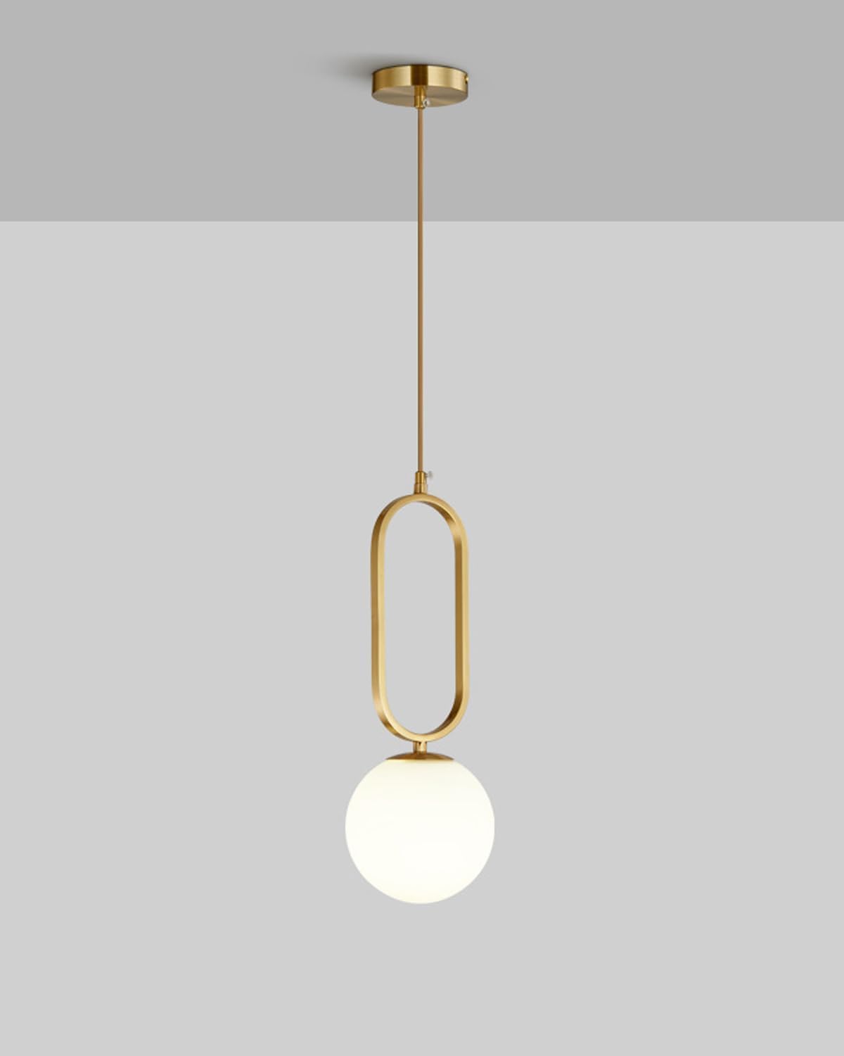 Lampe suspendue blanc ivoire en verre pour cuisine et salle à manger chaleureuse