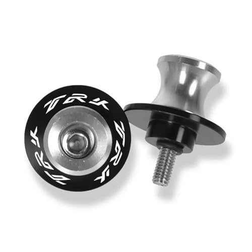 �o�C�N�A�N�Z�T���[ �o�C�N�p 6MM ���A�z�C�[�����b�J�[�X�C���O�A�[�� �p�[�L���O���b�N �X�C���O�A�[�� �ɓK������x�l�� Trk 552 502 502X 251 302 Trk502 Trk502x Trk251 2010-2024(Silver)