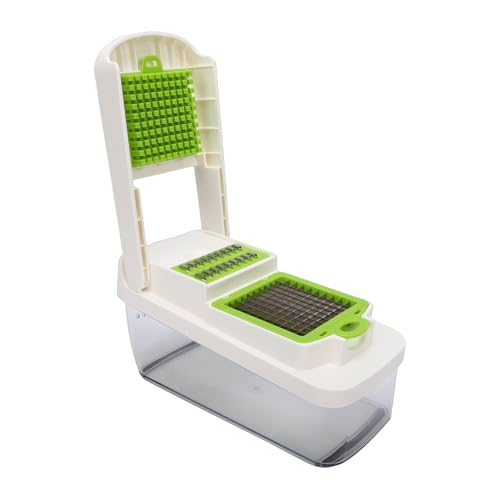 Cortador manual de verduras Kikumi con contenedor miniatura 3