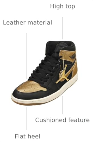 Image of Retro High OG Nike Air Jordan 1 - Black, Sail, Yellow Ochre