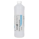 Nanoprotect Glycerin 99,5% | 1 Liter | Pharmaqualität und Lebensmittelqualität E422 | Rein pflanzliches Glycerol | flüssig liquid | Glyzerin - Made in germany