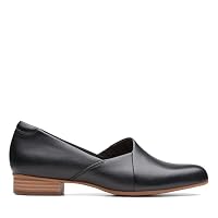 Clarks Women's Juliet Palm Loafer, Black Leather, 7 M US — image 2
