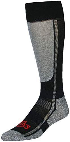 Hot Chillys Women's Elite Mid Volume Lightweight Breathable Durable Moisture-Wicking Winter Sports Active Socks