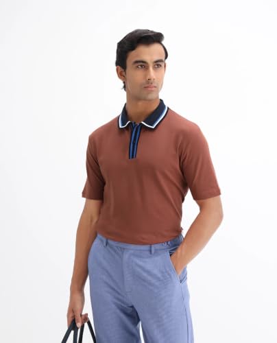 Image of Rare Rabbit Regular fit Plain Polo