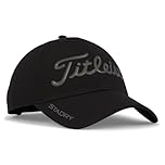Titleist Mens Players StaDry Golf Cap, Black/Charcoal, Adjustable