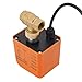 Pwefhsdjvh 2-Way Brass Electric Ball Valve, DN10 (3/8 Inch), Normally Closed (NC), 12V/24V AC/DC, IP67 Waterproof, Motorized Valve for Water/Oil/Air Control - Industrial & Home Automation