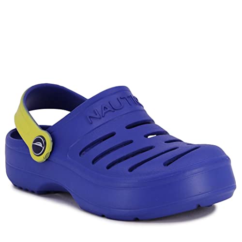 Nautica Kids Children's Clogs, Shoes, & Slip-Ons - Casual, Garden, Beach, Indoor - Lightweight & Comfortable-River Edge Toddler-Cobalt Navy Gradient-9 #TOP13