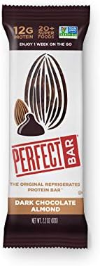 Perfect Foods, Dark Chocolate Almond Bar Organic, 2.2 Ounce