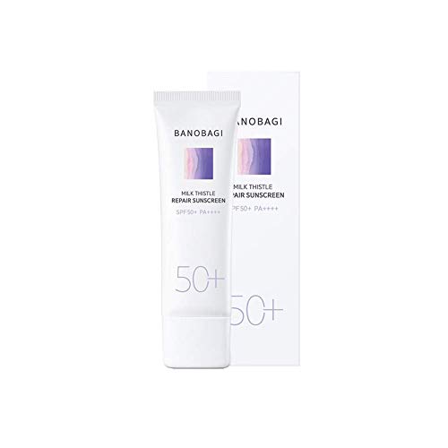 BANOBAGI Milk Thistle Repair Sunscreen, Sunscreen SPF 50+ PA++++, Resistant UV Hydrating Soothing Cream, 50ml