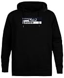 Genérico Buffalo 66 Caffe Lococo Jersey con Capucha Negro Sudadera con Capucha Unisex