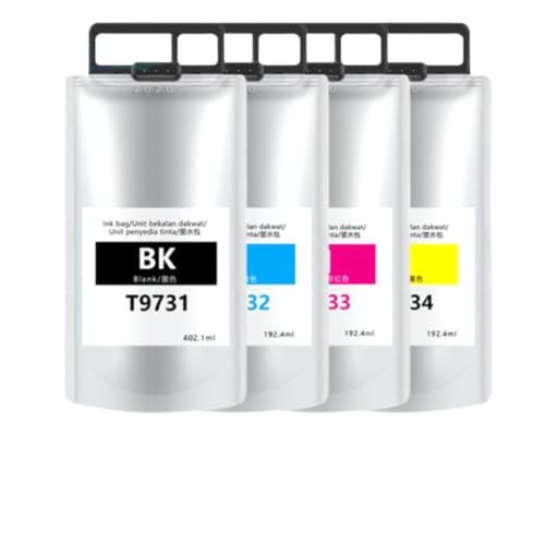 T9731 T9732 T9733 T9734 pojemnik z tuszem kompatybilny wkład atramentowy pigmentowy do drukarki WF-C869R WF-C869RDTWFC(1SET BK C M Y)