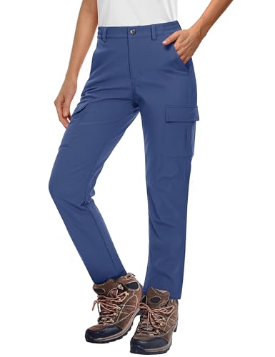 MAGCOMSEN Women's Winter Snow Ski Pants - Waterproof Insulated Fleece