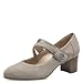 Produktbild Tamaris COMFORT Damen Pumps mit Riemen Mary Jane aus Leder, Braun (Stone), 37 EU