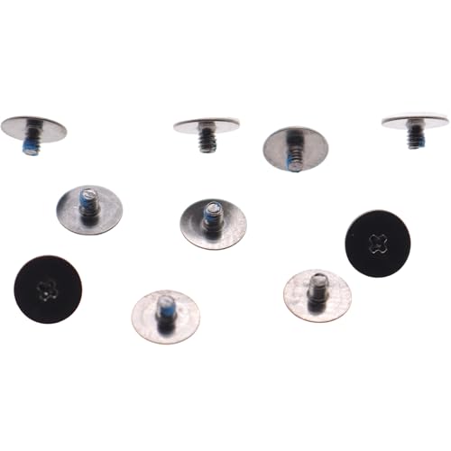 Image of Deal4GO 10X M2x2.5mm Phillips Big Wafer Head Nickel Zinc Screw Replacement for Dell HP ASUS Lenovo Acer Laptop LCD Hinges, I/O Board
