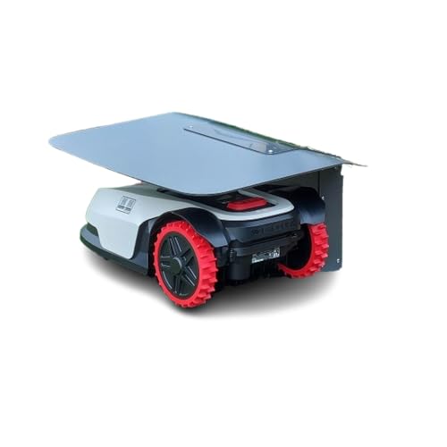 Carri Mähroboter für verschiedene Marken ROBOT PROTECT Side V2, 62 x 70 x 33 cm | wetterfest + UV-Schutz | Füße aus Edelstahl | Montagematerial inklusive | Made in Europe