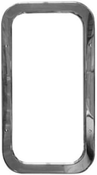 Technical Precision Replacement For PETERBILT 379 YEAR 2004 CHROME INTERIOR DOOR VIEW WINDOW TRIM