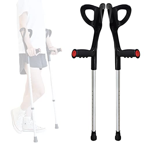 Canne de marche ergonomique Cribrousses en aluminium léger avec poignée confort