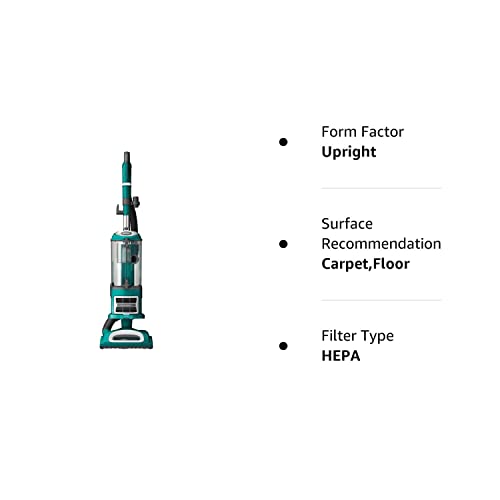 Shark Cu510 Lift-Away Xl Upright Vacuum With Crevice Tool, Emerald Green (Renewed) #TOP7