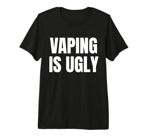 Vaping is Ugly Premium Tri-Blend T-Shirt