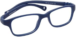 Kids Eyeglasses Frame | Lightweight Rectangle Optical Spectacle Frame for Boys & Girls | Flexible Durable TR Material | Co... Price In India