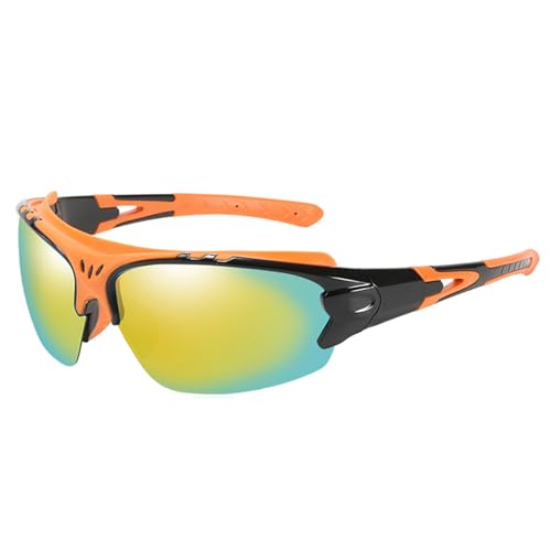 Image of PROBEROS Riding Glasses for Men Fashion HD Polarized Tinted with Case, Eyeglass Strap, Wipe Cloth, Storage Bag