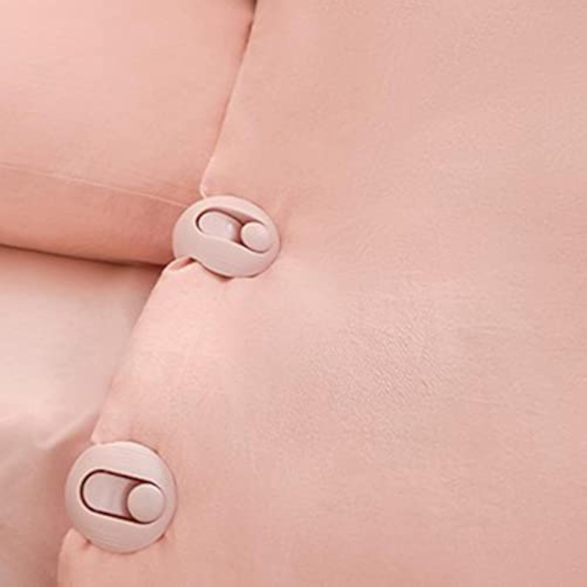 10 PCS Det Cover Clips, Quilt Grippers, Non-Slip Pink