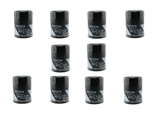 DTS Set of 10 Engine Oil Filter for Toyota Various Models Factory 88-15 90915-YZZF1