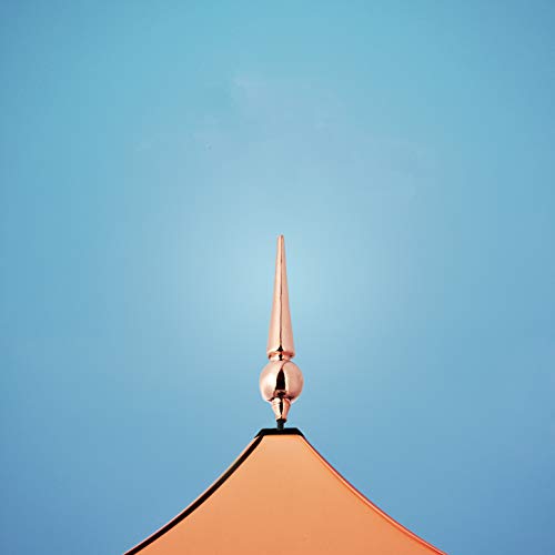 Dalvento Mini Roman Finial- 12" Copper #TOP4