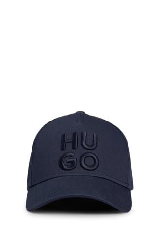 HUGO Jude-Stacked Cap One Size casquette de créateur aux finitions haut de gamme