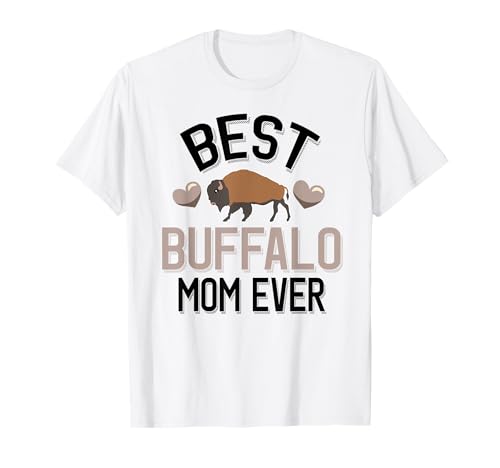 Carino Buffalo Famiglia Miglior Buffalo Mamma di Sempre Maglietta