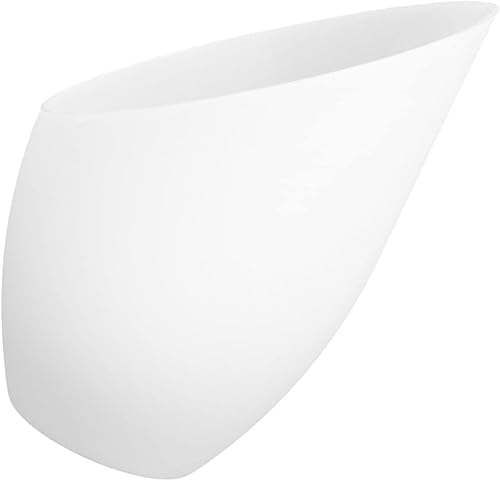 Pantalla pequeña para lámpara de mesa, pantallas de escritorio, pantalla de herradura, cubierta de lámpara de plástico, luces suavizantes, mesita de