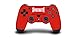 Produktbild PS4 Controller Vinyl Sticker Decal Skin Wrap Scratch Protection - Red Fortnite Design - PlayStation 4 Controller